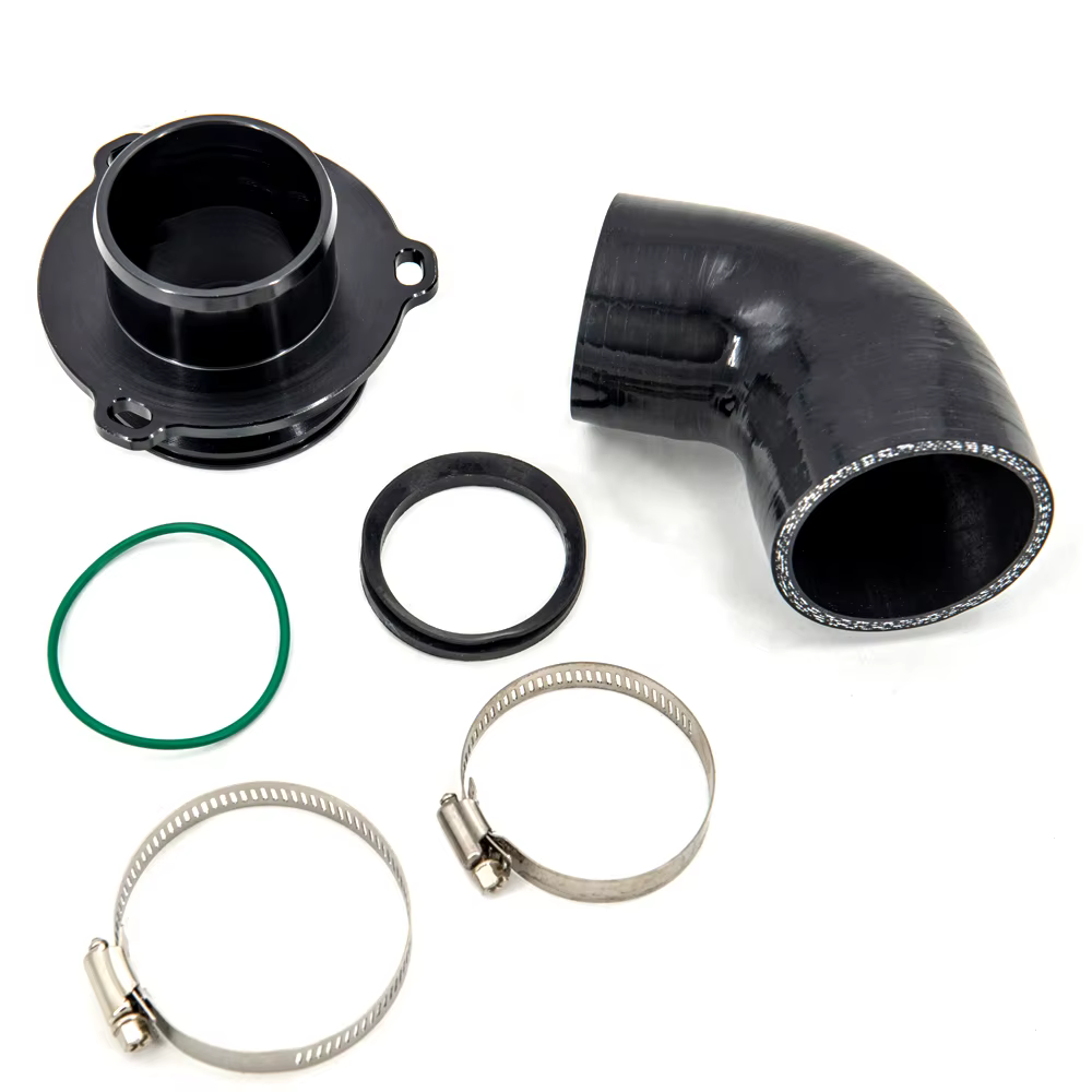 Tubo de eliminación de silenciador Turbo K04 instalado