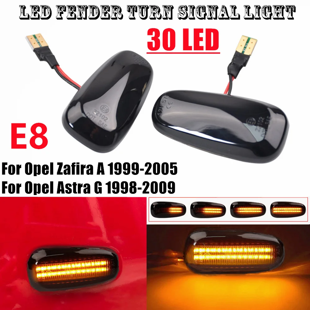 Intermitentes laterales LED secuenciales Opel Zafira A y Astra G - imagen 2