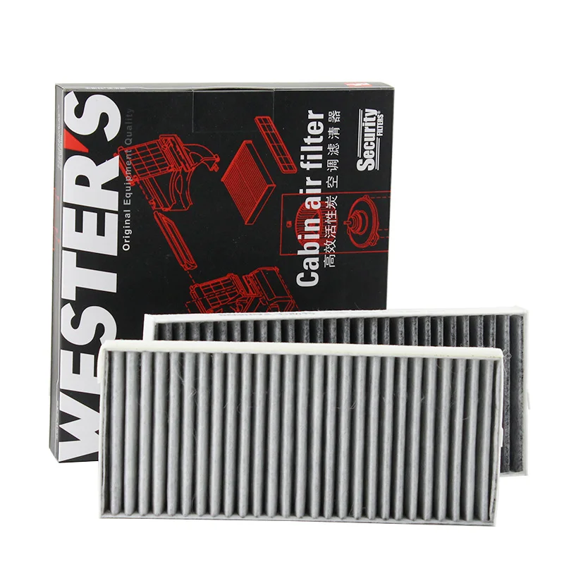 WESTGUARD-Juego de 2 filtros de cabina de carbón activado, para MG RX8 2018-2020 10262014 MK9564 2 piezas - imagen 2