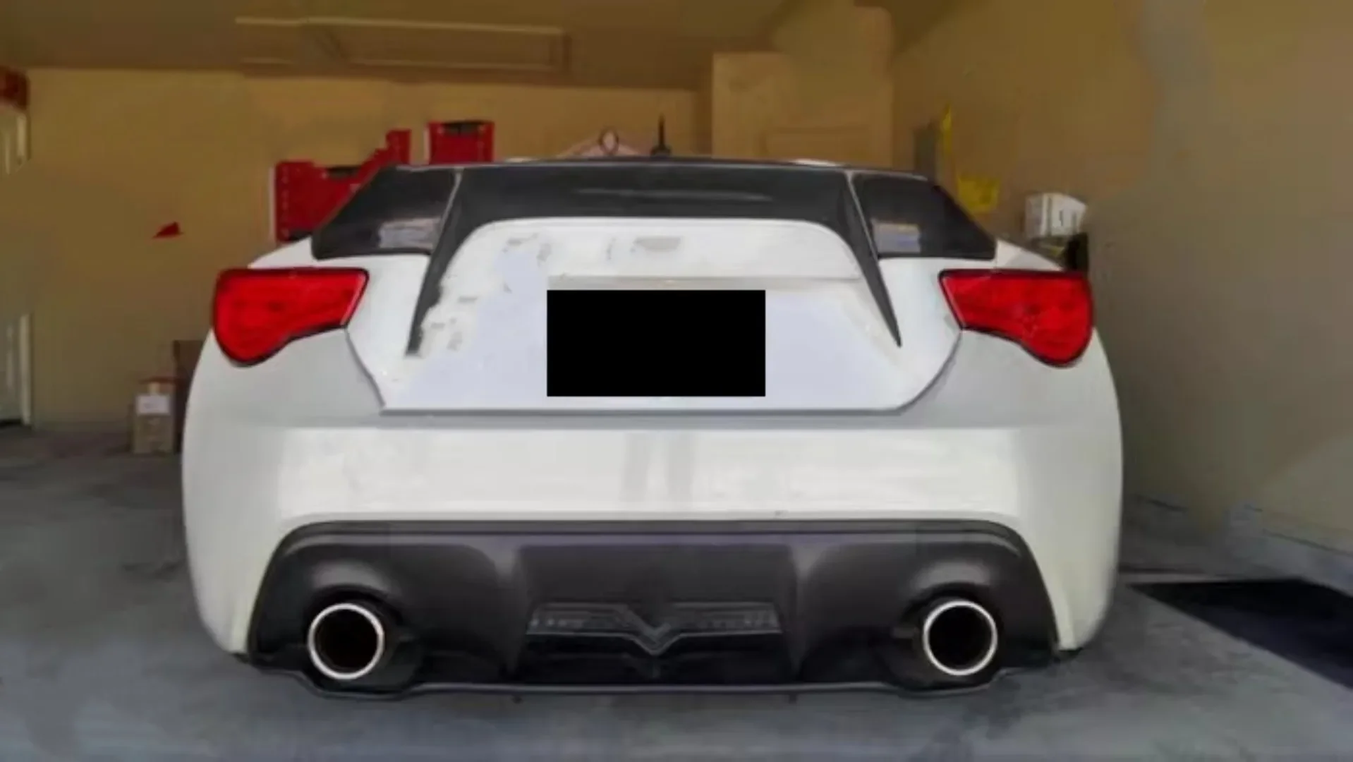 Kit ala trasera fibra carbono Toyota 86 BRZ 2012-2018 - imagen 4