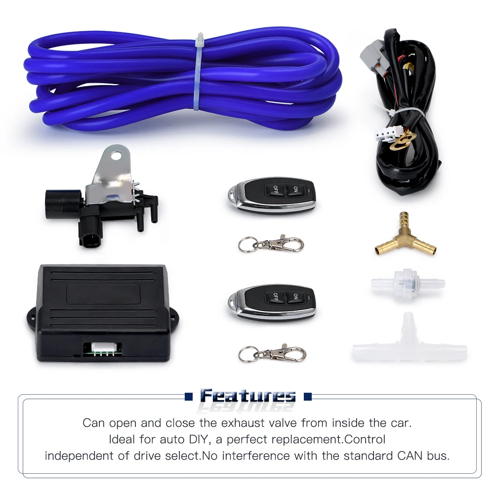 PQY ECV-ACC02 Válvula de escape eléctrica con mando inalámbrico - imagen 2