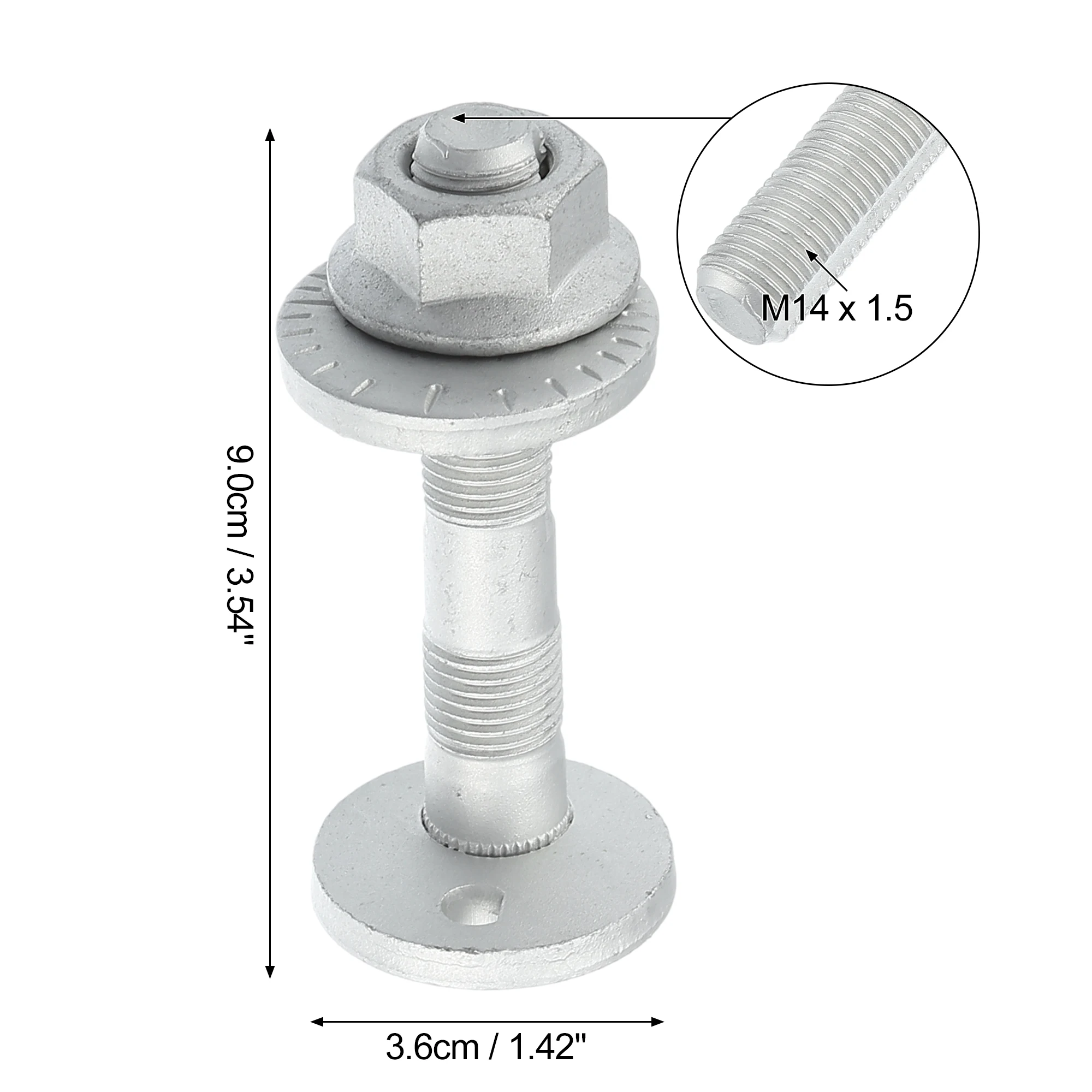 Juego de pernos excéntricos de camber UXCELL – Toyota Corolla iM y RAV4 - imagen 4