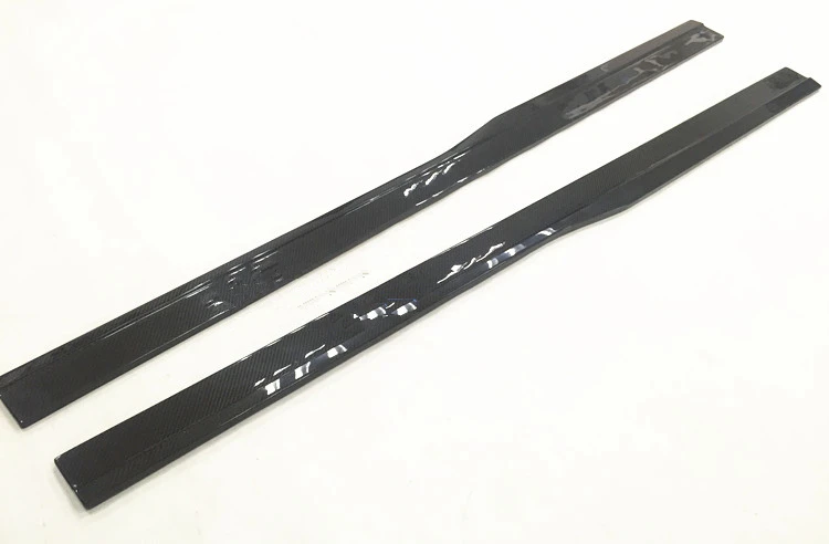 Faldones laterales de fibra de carbono estilo RZA para VW Golf Mk7 R - imagen 2
