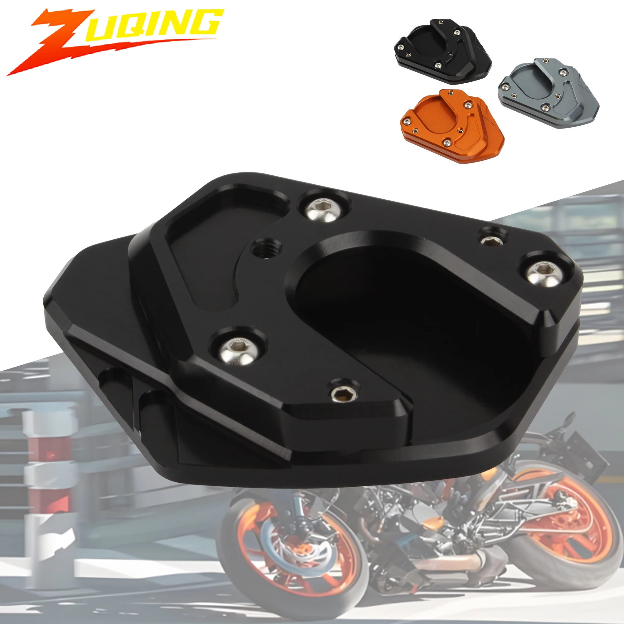 Ampliador de pata de cabra CNC para KTM Duke 125, 200, 390 y 690 SMC
