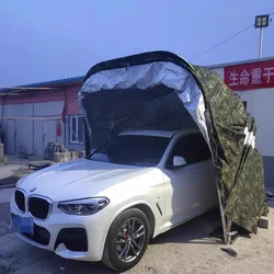 Carport automático retráctil resistente lluvia para coche