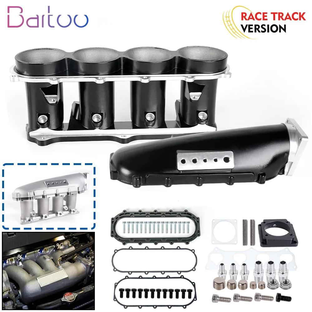 Colector de admisión Bartoo Ultra Race para Honda Civic K20 K-Swap