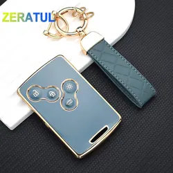 Funda TPU para llavero Renault 4 botones - Duster Captur Clio Megane