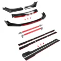 shiny black red