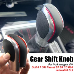 Pomo de cambio DSG cromado mate para VW Golf 6/7 GTI R