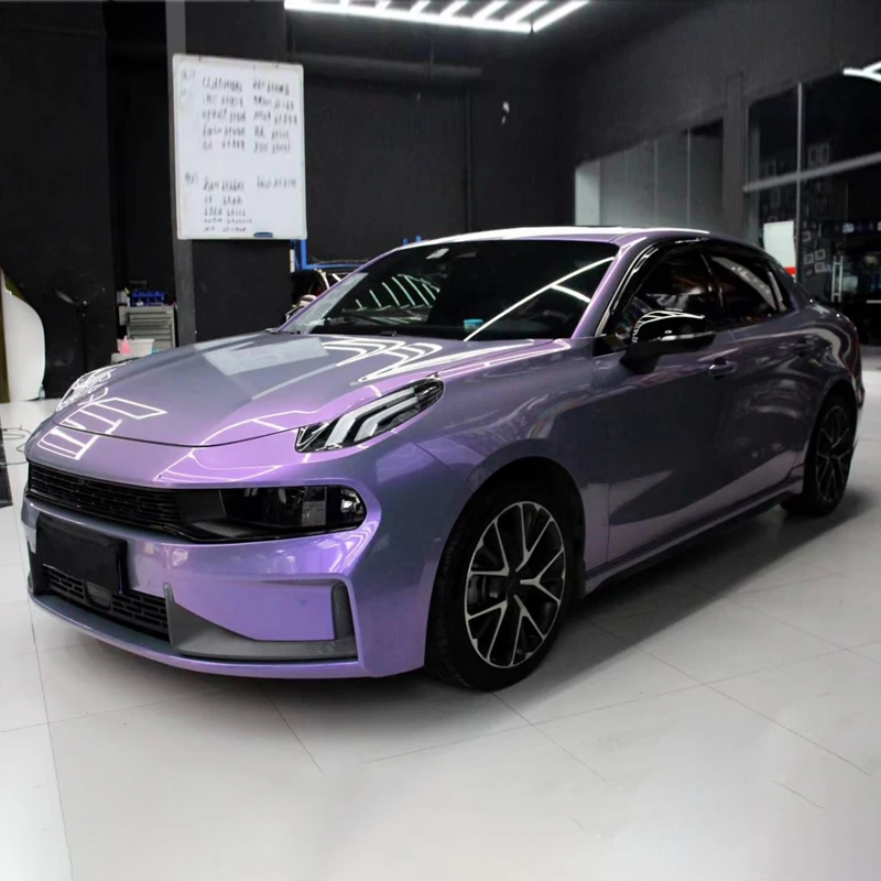 Rollo de película de protección de pintura PPF de Color de alta calidad, envoltura antiarañazos, película de envoltura para coche, película camaleón PPF TPU - imagen 4