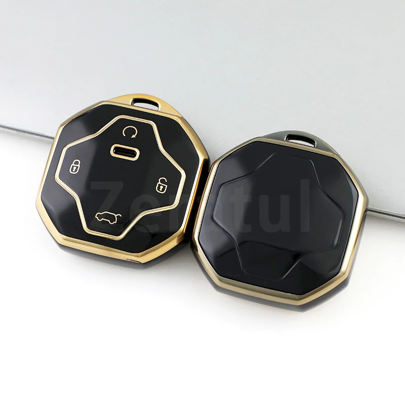 Funda TPU 4 botones para llave Chery Jetour T2 Traveler 2023-2024 - imagen 4