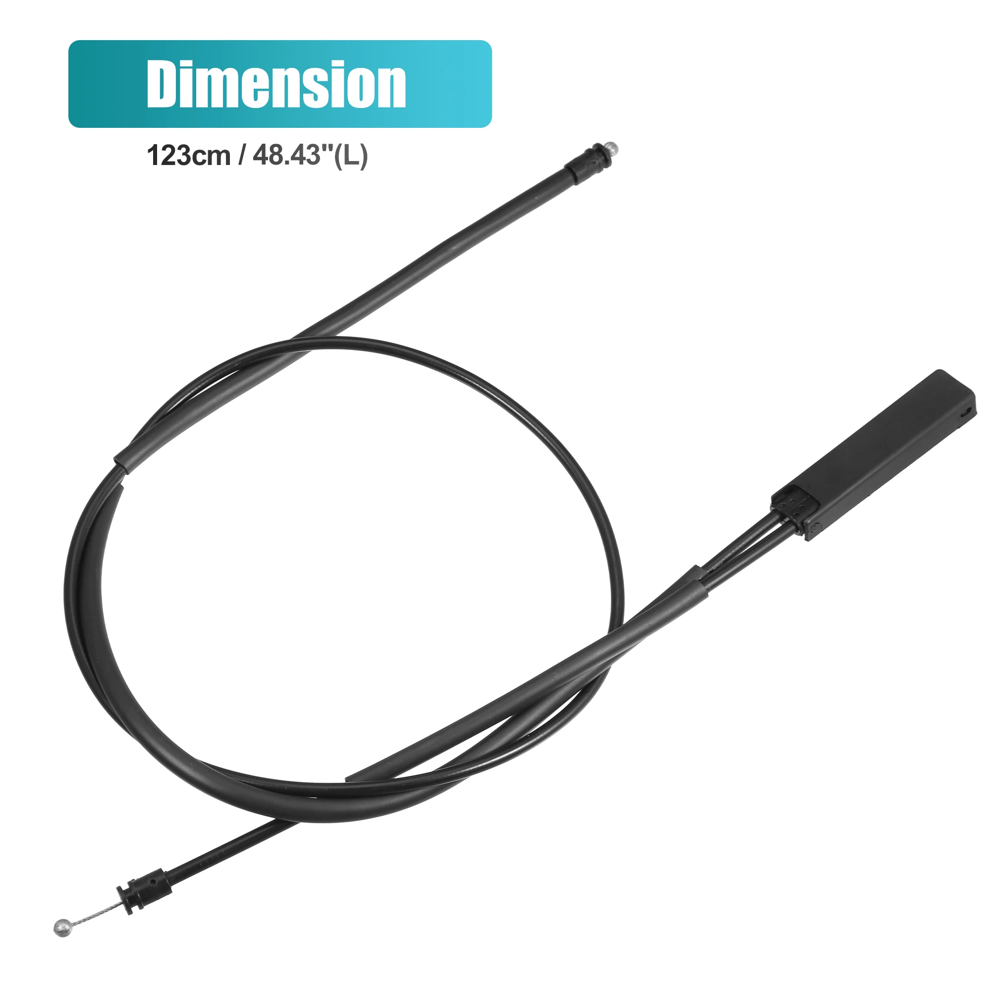 UXCELL 51237210735 Cable de liberación del capó para BMW X3 X4 - imagen 2