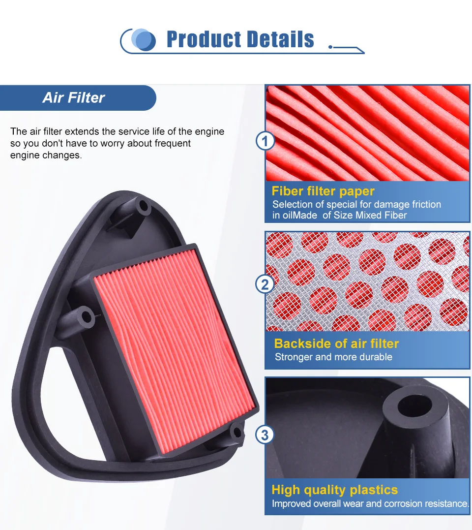 Filtro de aire 17210-MKN-D50