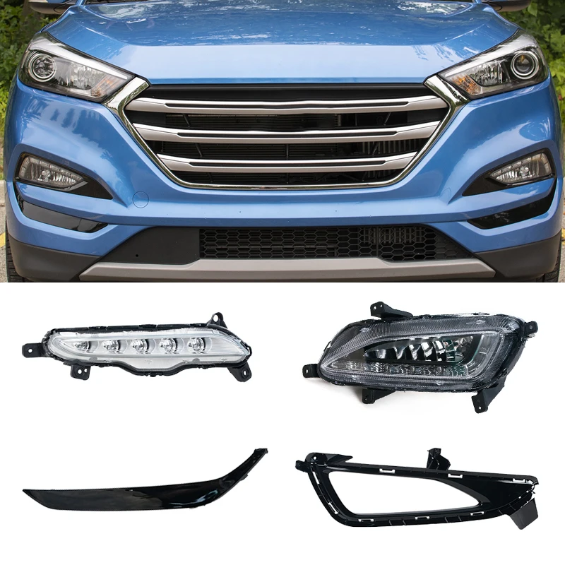 Luces diurnas y antiniebla delanteras Hyundai Tucson 2015-2018