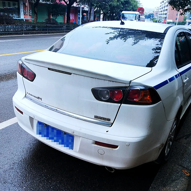 Alerón trasero cola de pato ABS negro carbono Mitsubishi Lancer EVO X - imagen 3