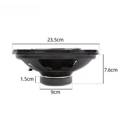 Able 6995S: altavoz coaxial para coche de 6x9 pulgadas