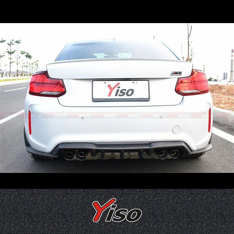 Labio trasero Revozport fibra de carbono – BMW M2 - imagen 2