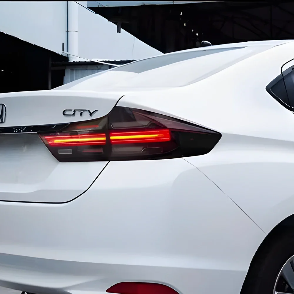 Luces traseras LED estilo Porsche para Honda City 2015-2019