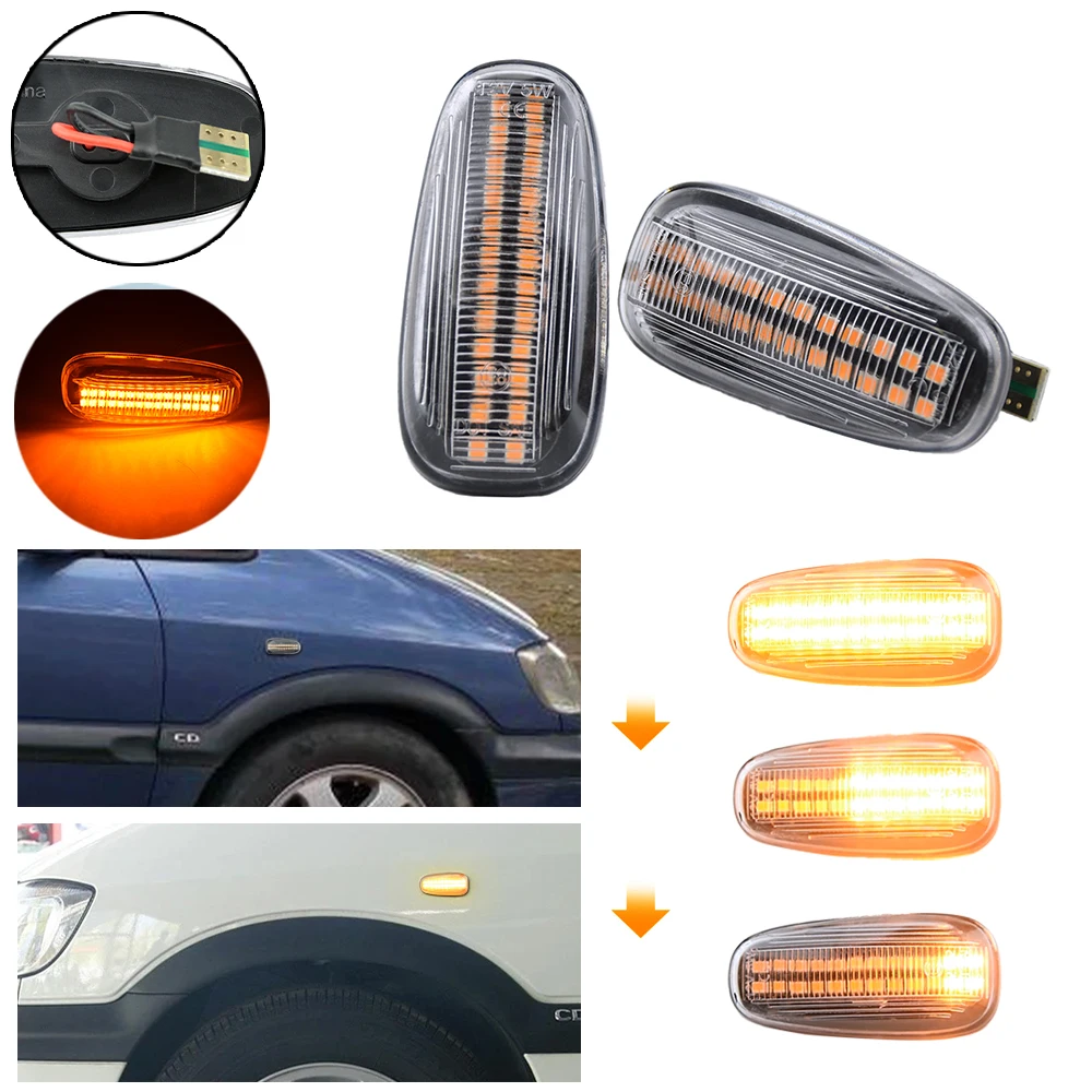 Intermitentes laterales dinámicos Opel Zafira A y Astra G - imagen 5