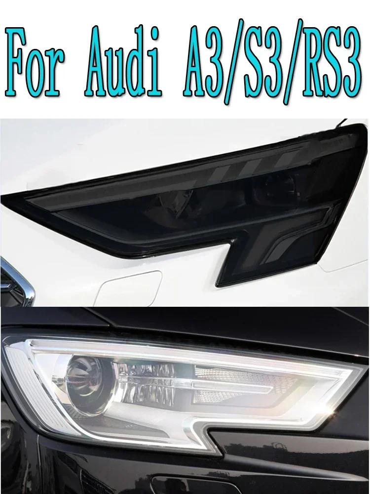 Instalación de la película negra en faros Audi