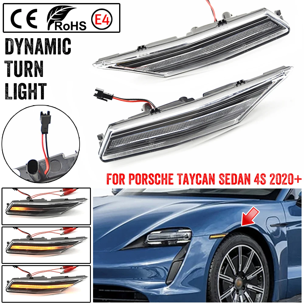 9J1953041F Intermitentes laterales secuenciales Porsche Taycan 2020 - imagen 5