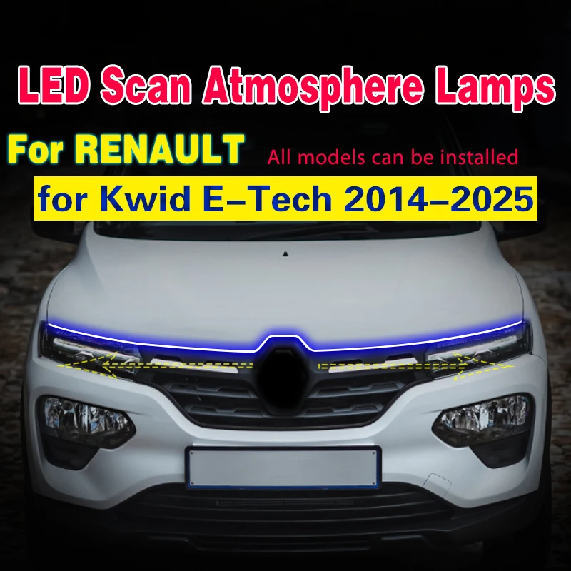 Faro Antiniebla LED 12V Compatible con Renault Kwid E-Tech