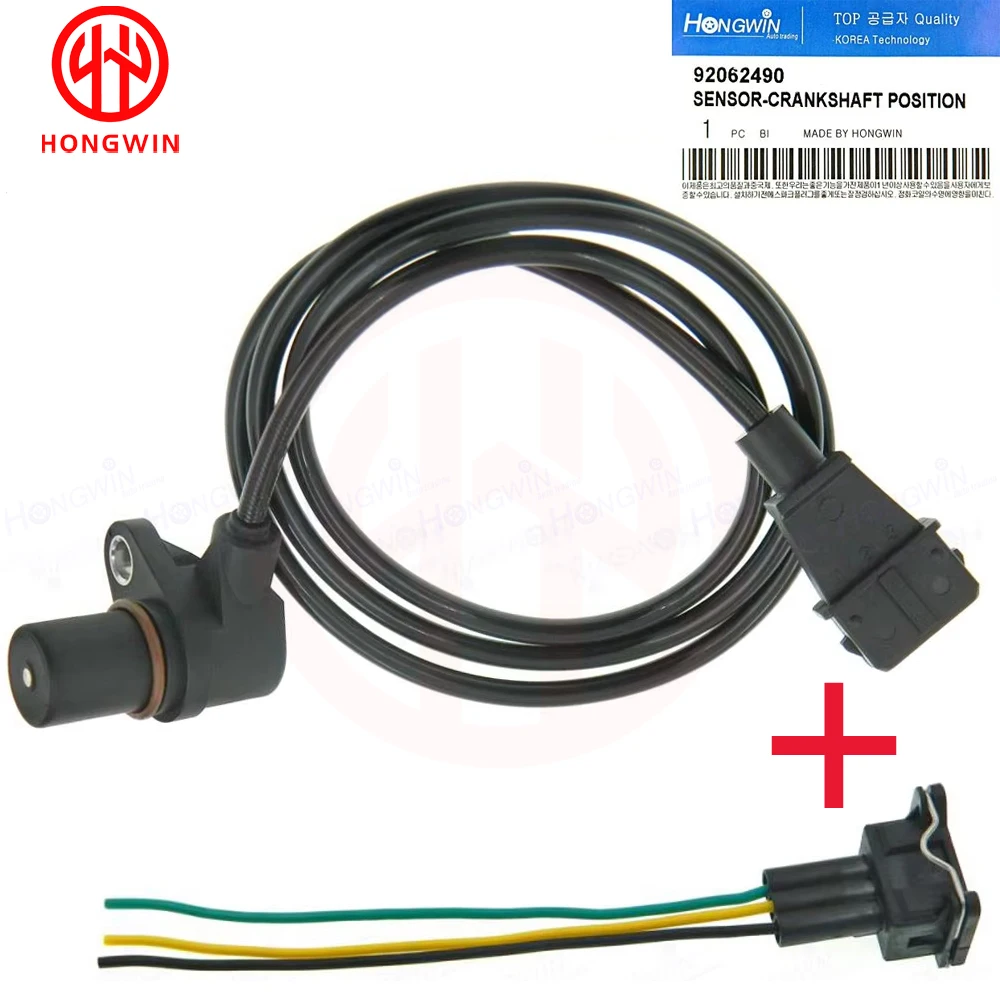 HONGWIN 92062490 Sensor de posición del cigüeñal para Opel Astra