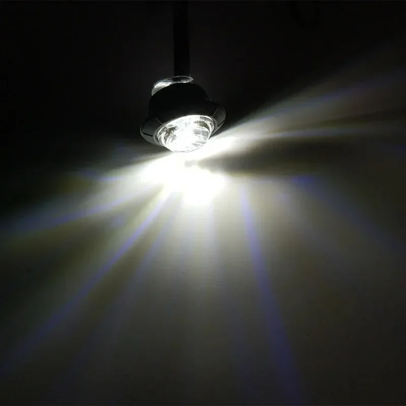 Piloto lateral LED 12V impermeable tipo bala para remolque - imagen 4