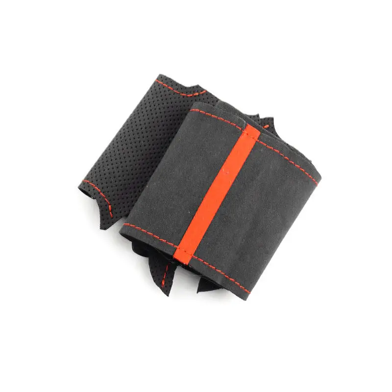 Funda de volante en cuero y gamuza Opel Corsa D 2009-2014 - imagen 2
