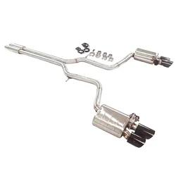 Tubo escape catback válvula Porsche Panamera 3.0T 3.6T V6 2010-2016