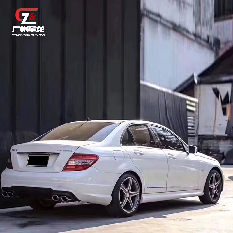 Parachoques C63 AMG delantero trasero faldones Mercedes W204 2011-2014 - imagen 5
