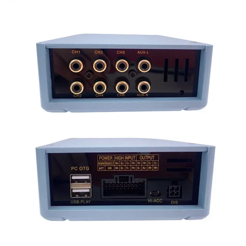 Amplificador DSP EQ31 de potencia con subwoofer 4 entradas 6 salidas