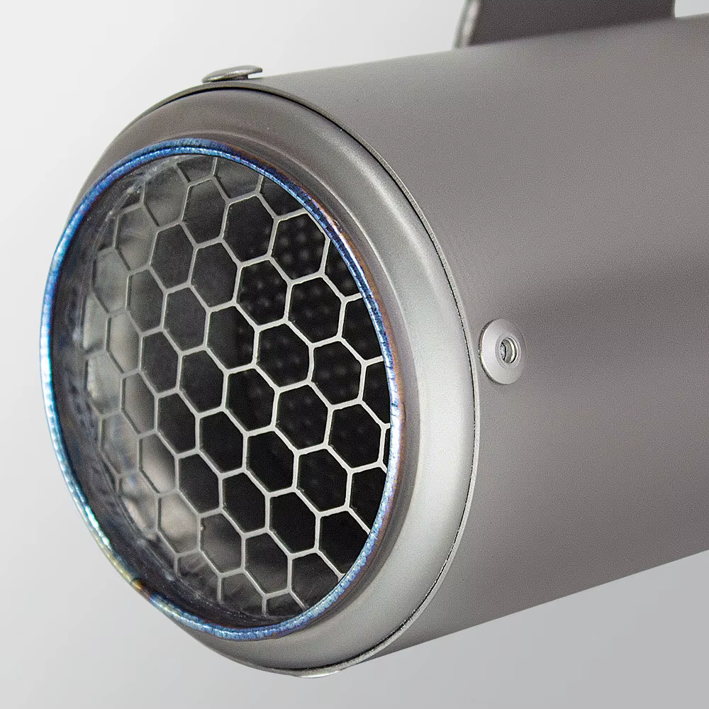 Silenciador de titanio con tapa de carbono para BMW S1000RR/S1000R - imagen 2