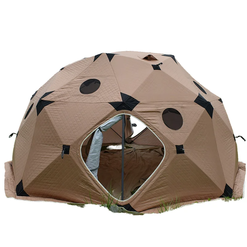 Venta al por mayor, tienda aislada para pesca en hielo, tienda de campaña para pesca en nieve a prueba de viento, refugio para Sauna para actividades al aire libre