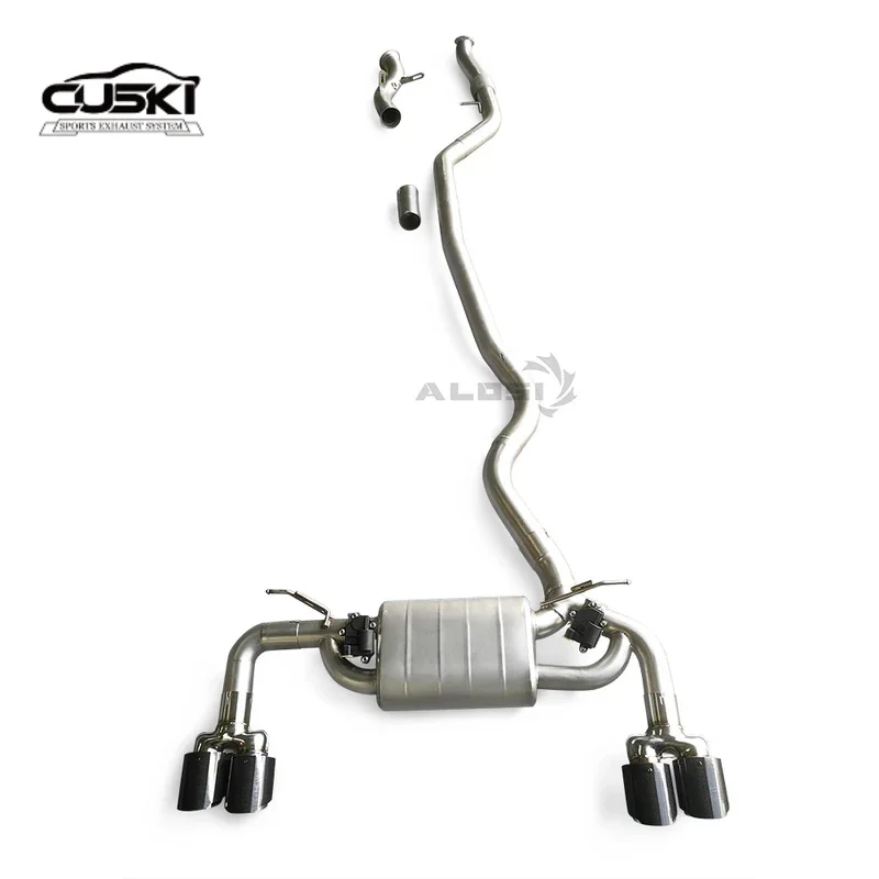 Escape trasero deportivo BMW 440i F32/F33/F36 B58 acero inoxidable
