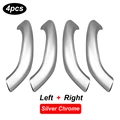 4pcs - Silver
