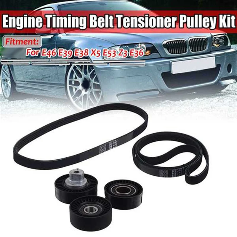 Polea tensora BMW 11281437475 kit distribución E46 E39 E38 X5 E53 Z3 E36 - imagen 4