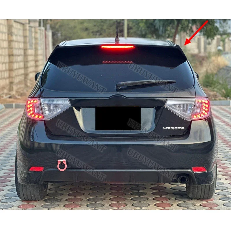 Alerón trasero de fibra de carbono – Subaru Impreza WRX STI 2008-2011 - imagen 5