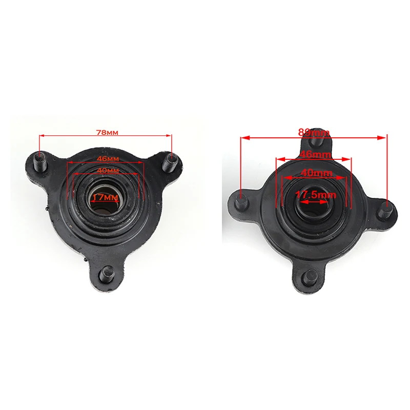 Kit de manguetas, bujes y freno hidráulico para ATV 110-125 cc - imagen 4