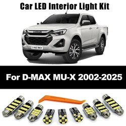 Bombillas LED Canbus para matrícula e interior Isuzu D-Max y MU-X
