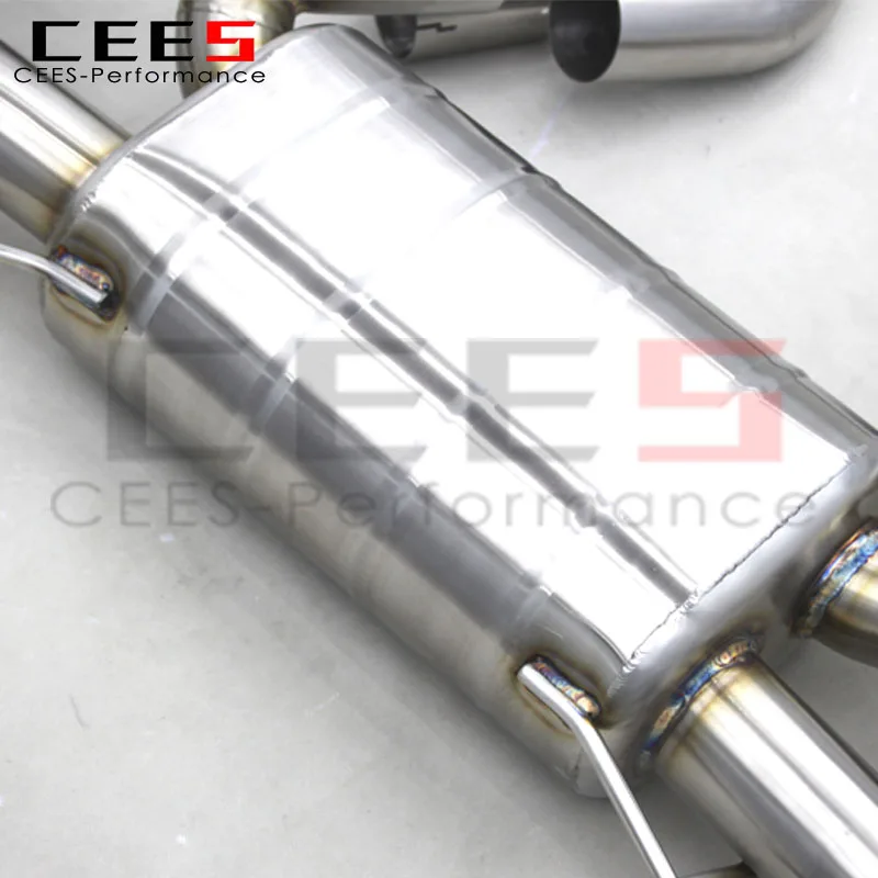 Escape CEES Catback BMW X3M F97 3.0T acero inoxidable válvula - imagen 5