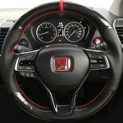 Funda de volante trenzada para Honda Accord e Insight