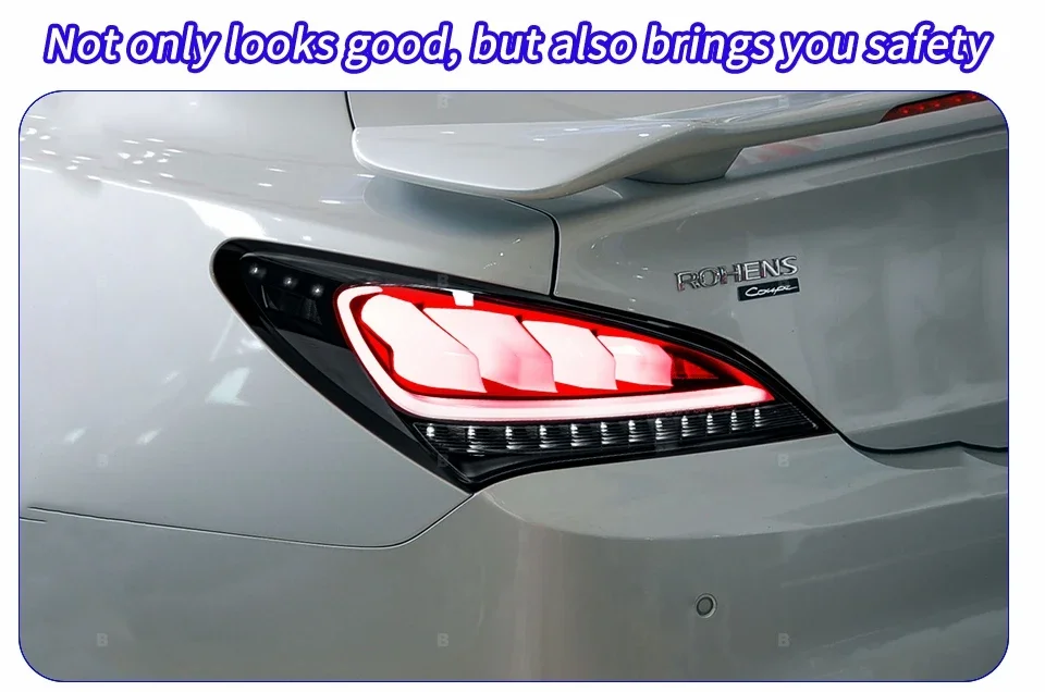Pilotos traseros LED dinámicos para Hyundai Rohens Coupe