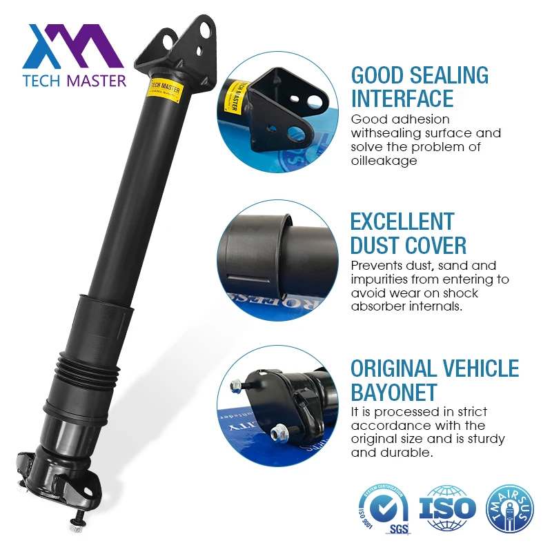 Tech Master Amortiguador de resorte helicoidal Suspensión neumática trasera completa Amortiguador de aire Amortiguador de resorte neumático 2513200631 - imagen 4