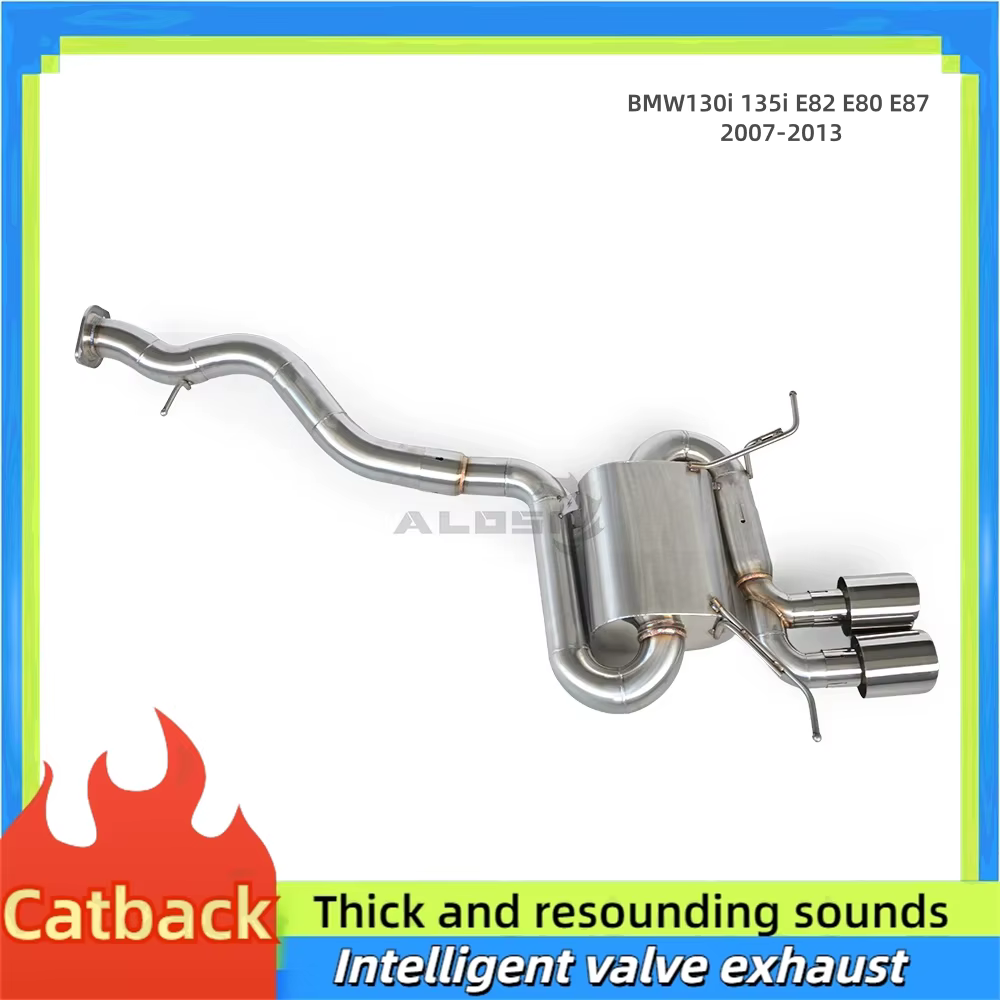 Silenciador cat-back BMW 135i E88 3.0 Turbo 2008-2012