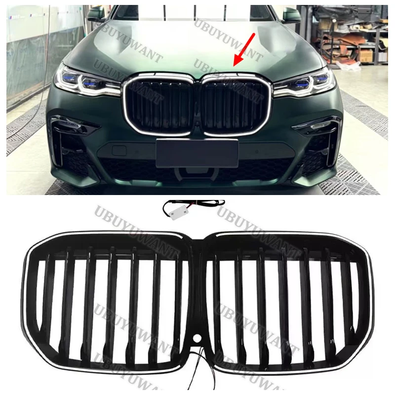 Kit de carrocería BMW X7 G07 2019-2022 con LED y rejillas riñón - imagen 2