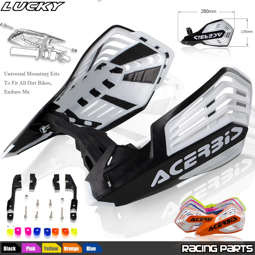 Protectores de manos universales para motocicleta Dirt Bike Enduro