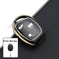 Funda de llave TPU para mando a distancia Ford Focus Fiesta Mondeo KA
