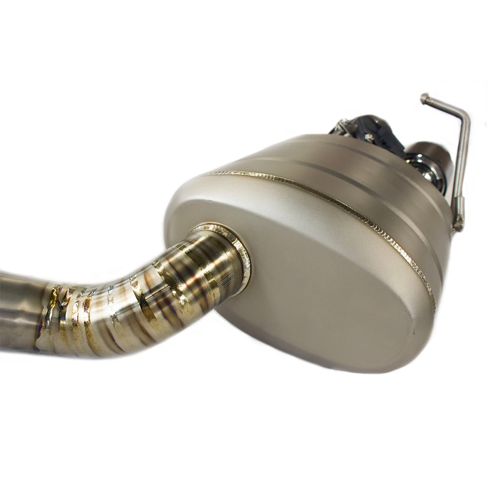 Tubo de escape titanio para Porsche Panamera 971