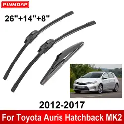Limpiaparabrisas delantero y trasero Toyota Auris II 2012-2017